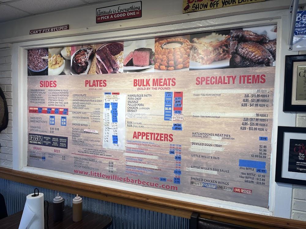 Little Willie's BBQ Pearl Menu image 4
